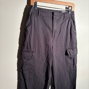 Gap Garment Dyed Loose Khaki Cargo Pants